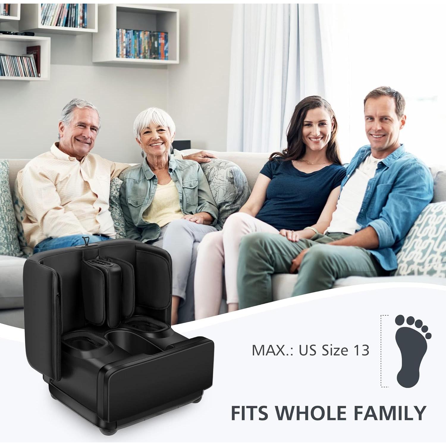 Masajeador de Pies y Pantorrillas Comfier CF-5001 con Calor