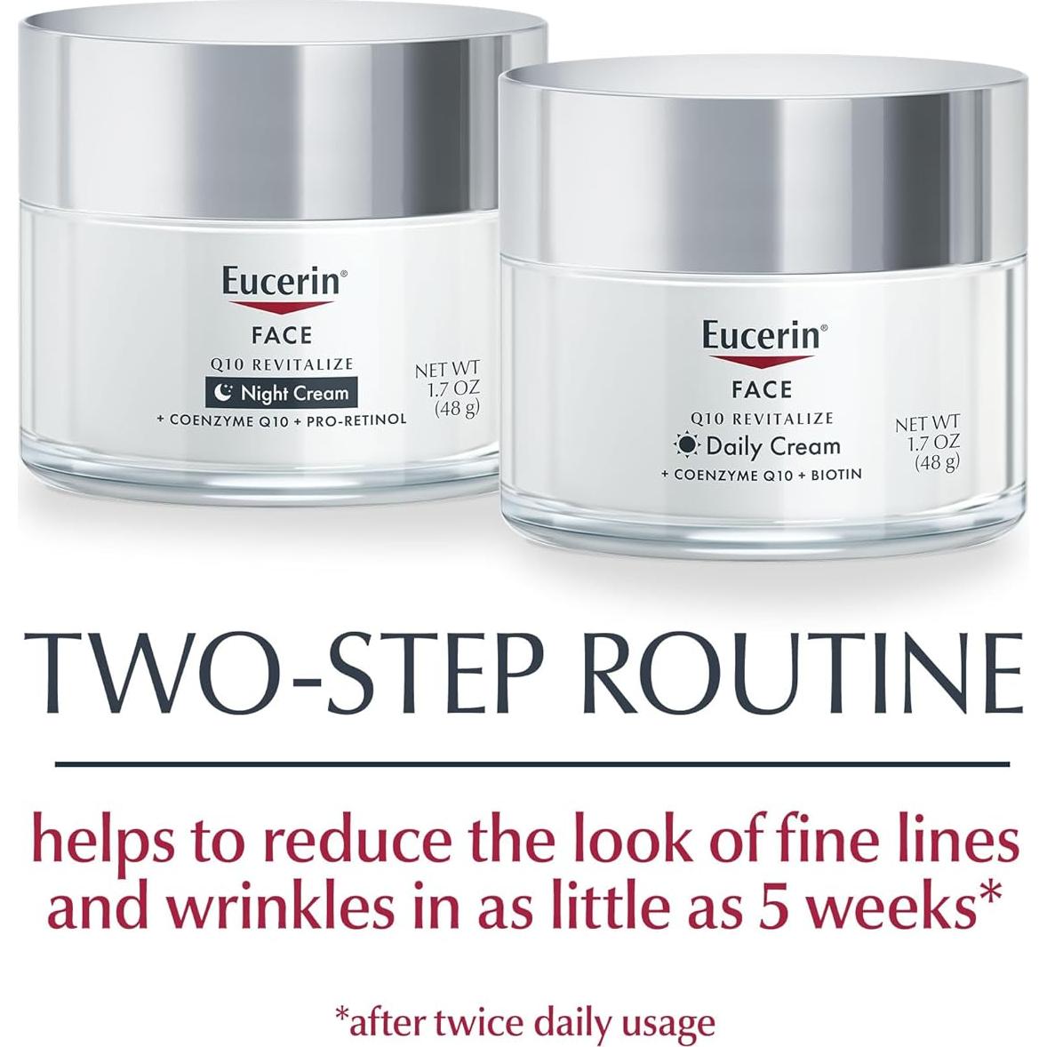 Eucerin Q10 Set Cuidado Piel Antiarrugas 2 Crema 50ml