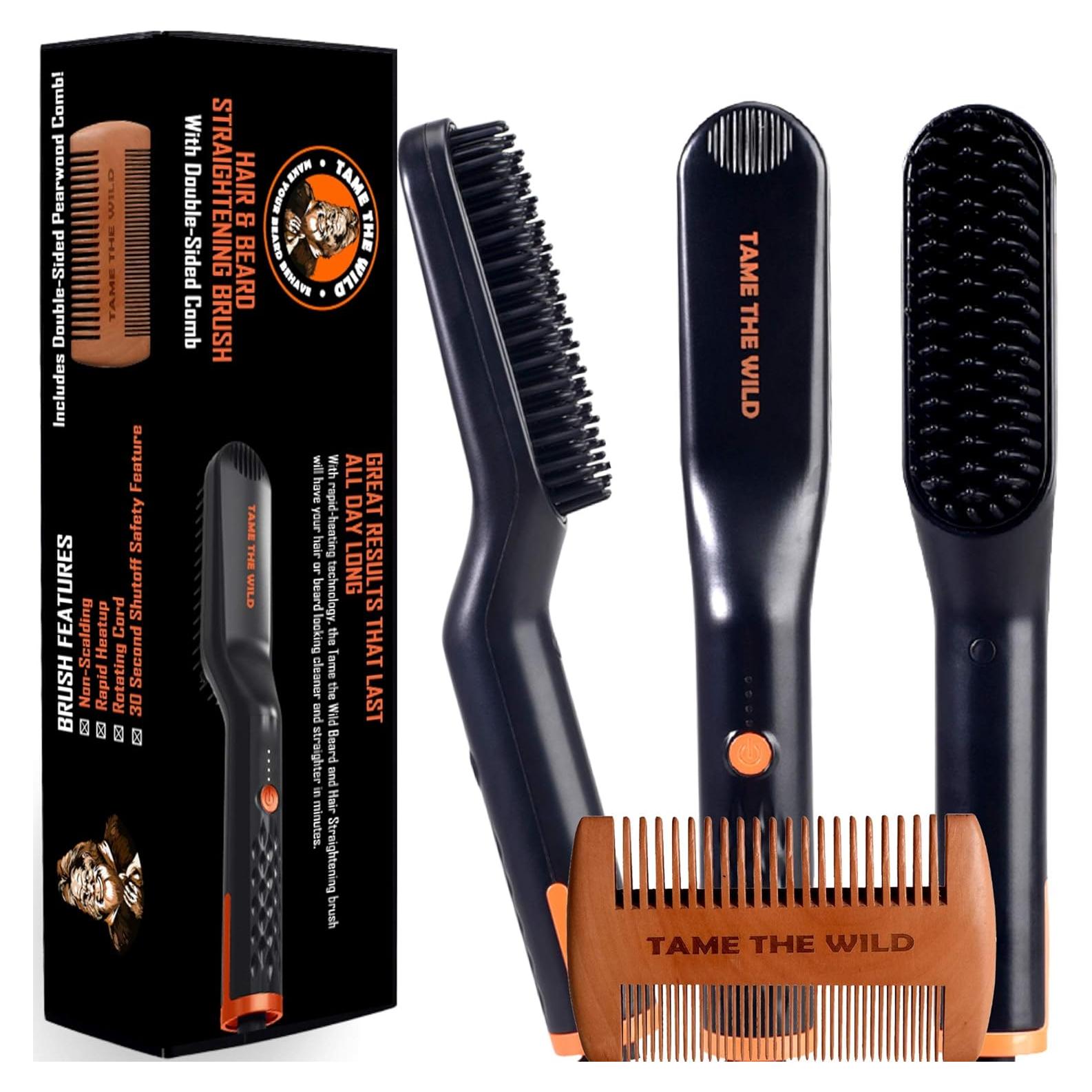 Peine Alisador de Barba TAME The Wild - Calentador Rápido