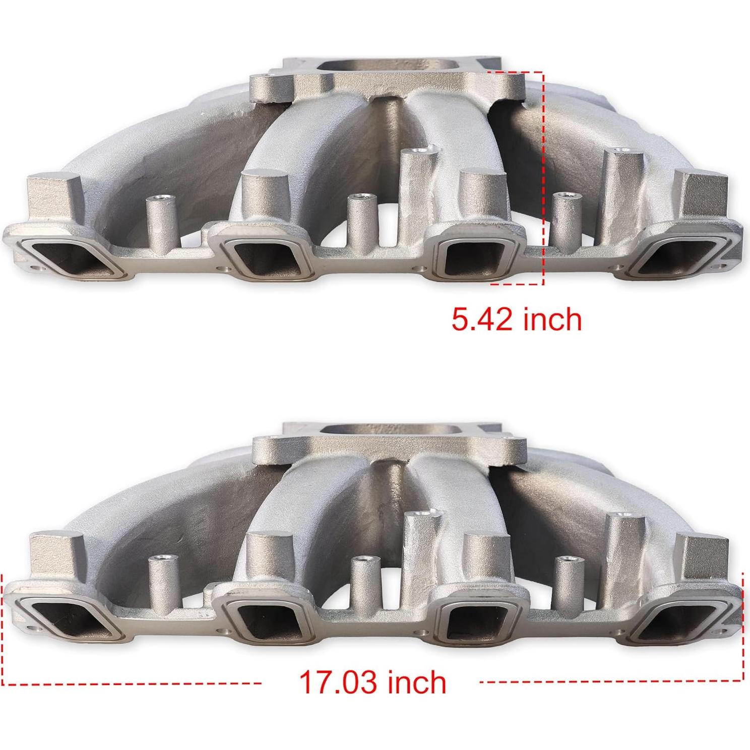 Colector de Admisión Carburado JGhyperX 300-131 para Chevy LS3/L92
