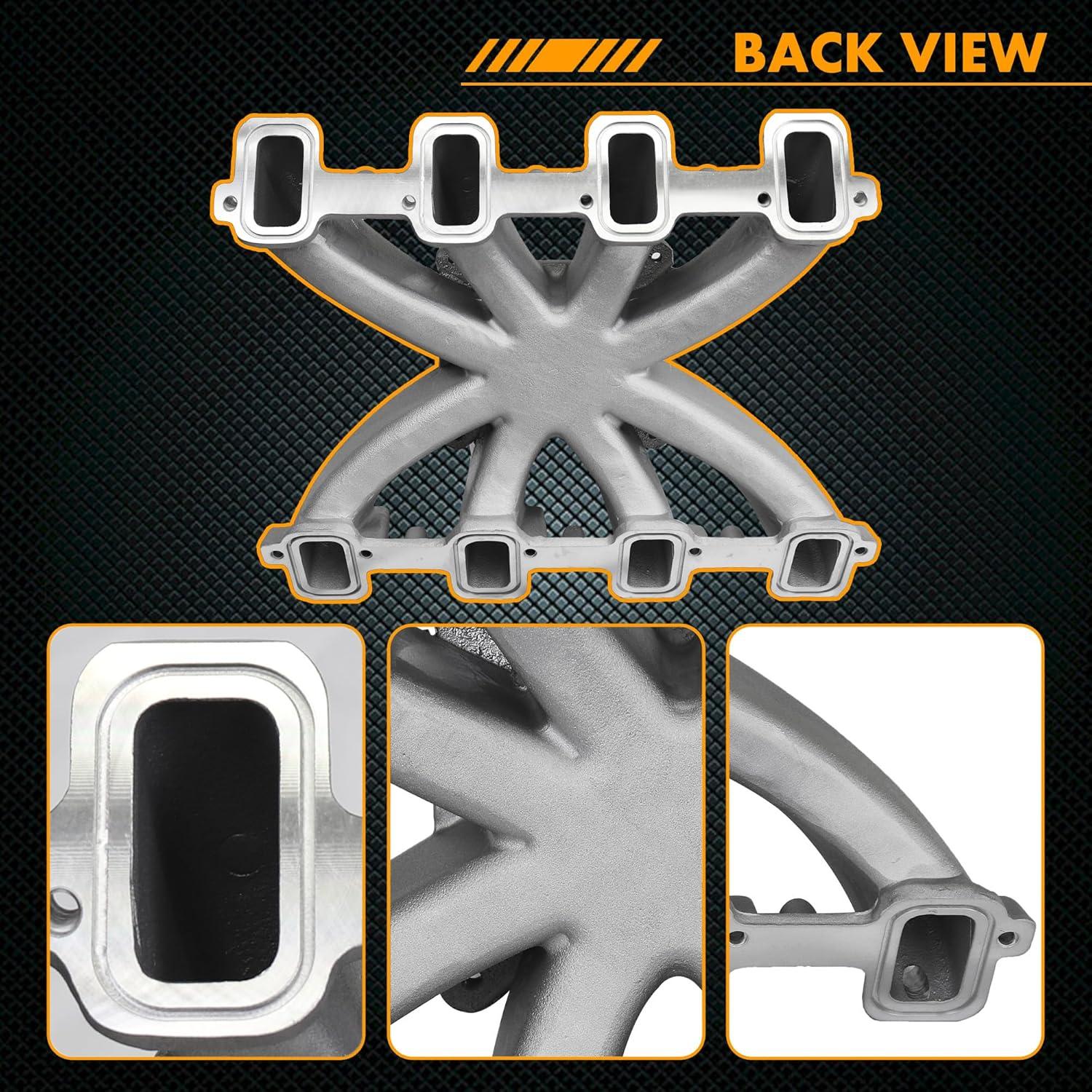 Colector de Admisión Carburado JGhyperX 300-131 para Chevy LS3/L92