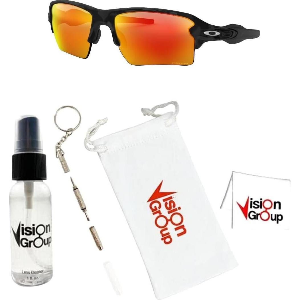 Gafas de sol Oakley Flak 2.0 XL Camo Negro Mate + Accesorios