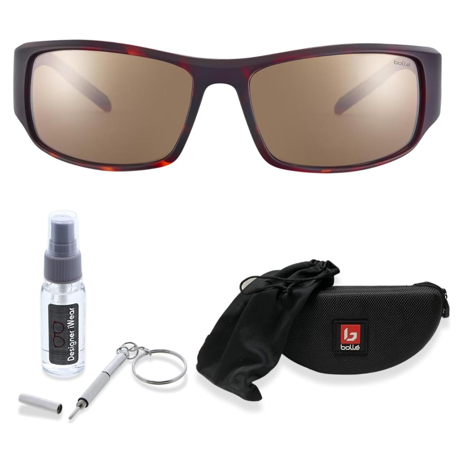 Gafas de Sol Bolle 63mm Polarizadas para Hombres y Mujeres