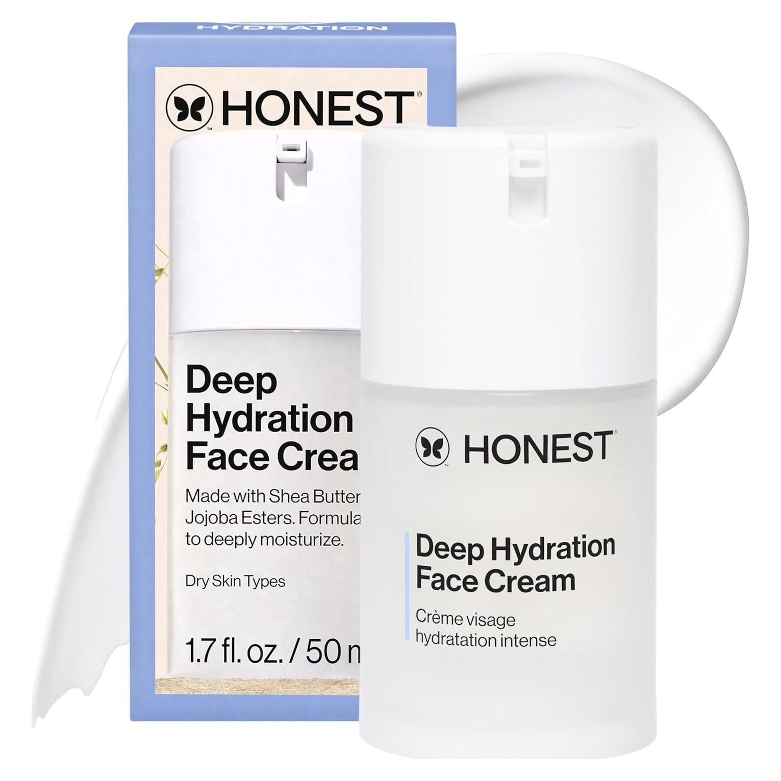 Crema Facial Hidratante Profunda Honest Beauty 50 ml Piel Seca