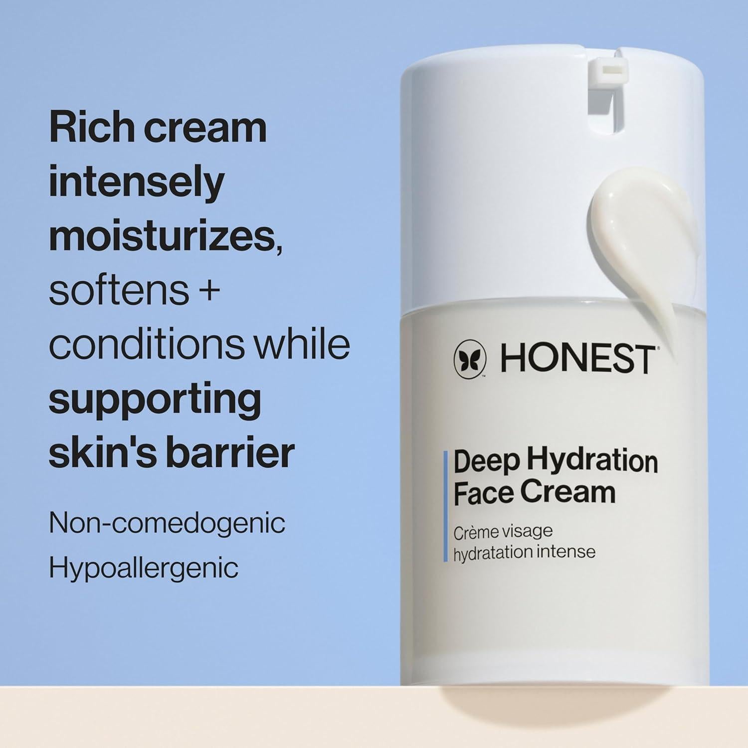 Crema Facial Hidratante Profunda Honest Beauty 50 ml Piel Seca