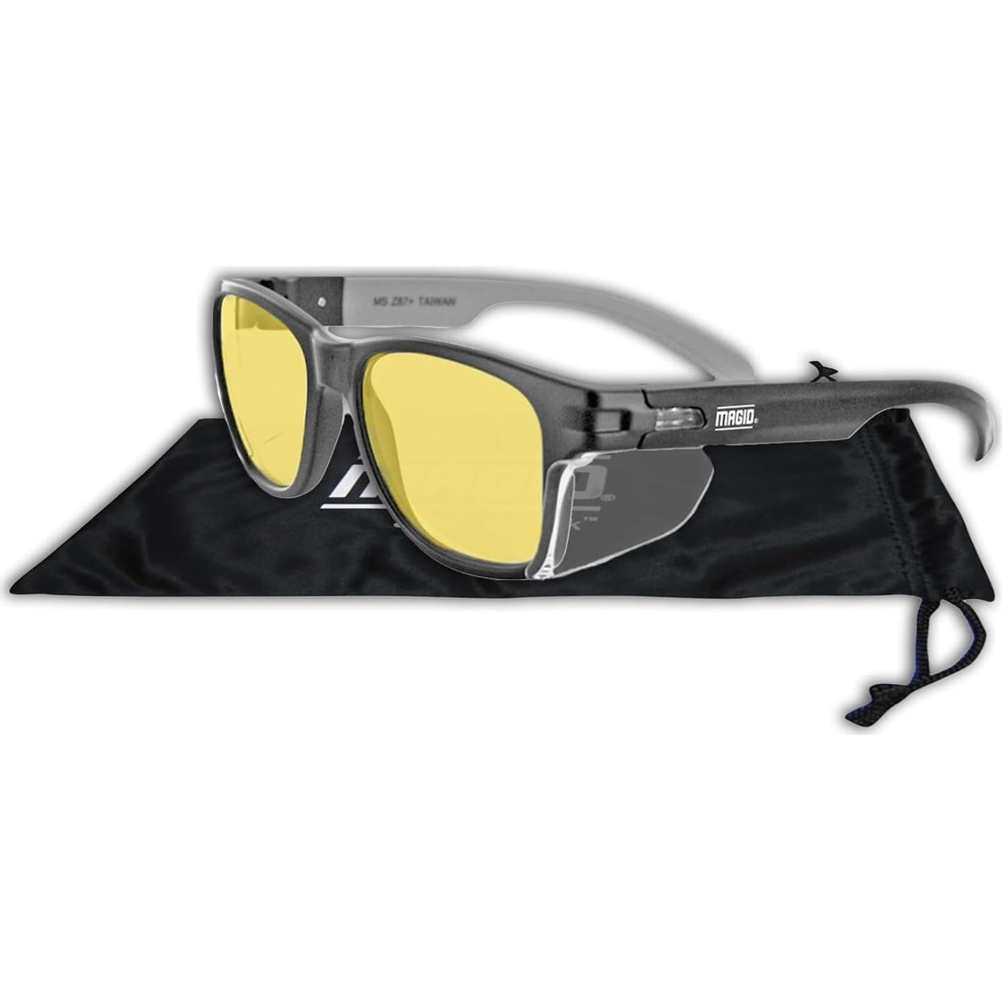 Gafas de Seguridad MAGID Y50 Anti-Niebla con Protectores Laterales