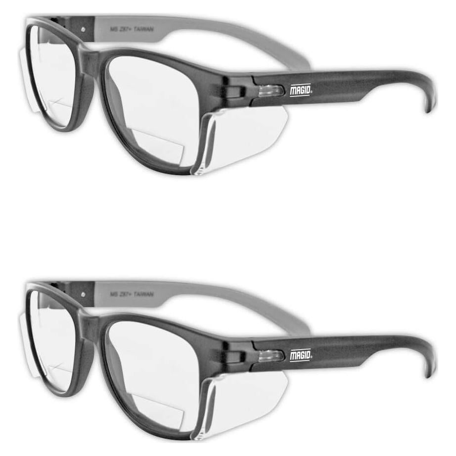 Gafas de Seguridad MAGID Y50 Antivaho con Protectores Laterales