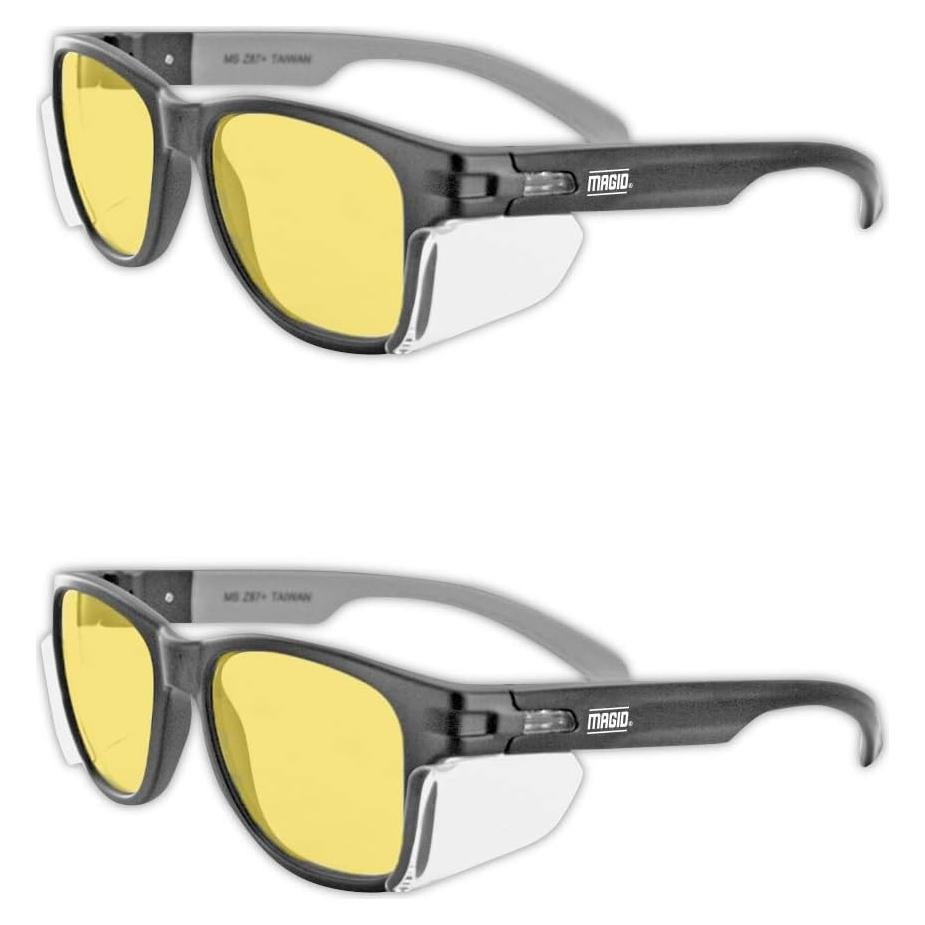 Gafas de Seguridad MAGID Y50 con Protectores Laterales
