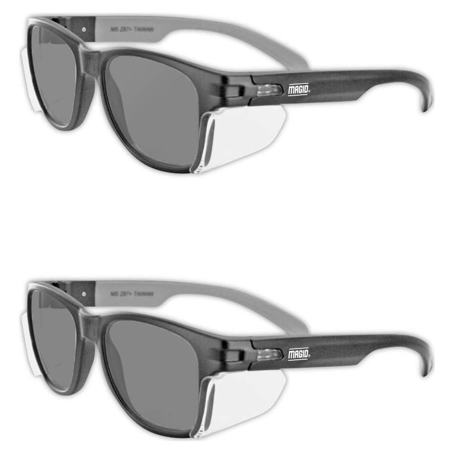 Gafas de Seguridad MAGID Y50 Antivaho con Protectores Laterales