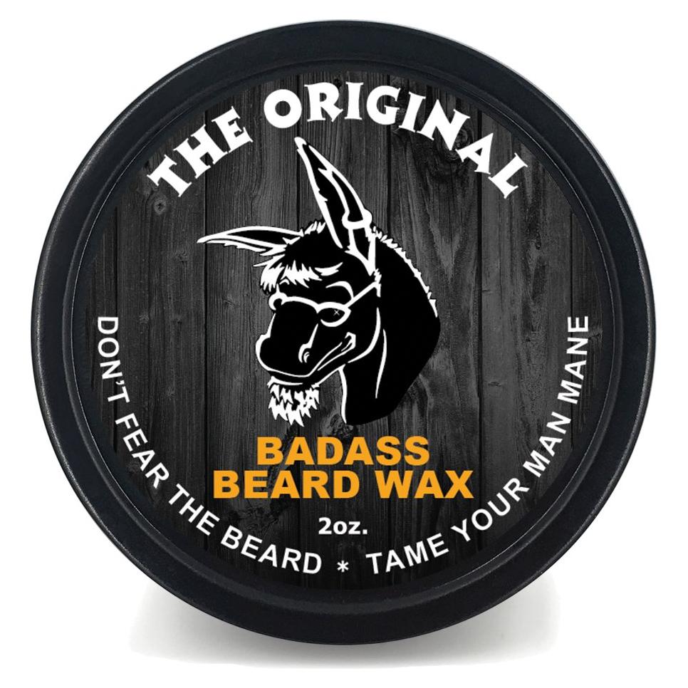 Cera para barba Badass Beard Care 56.7 g - Aroma original