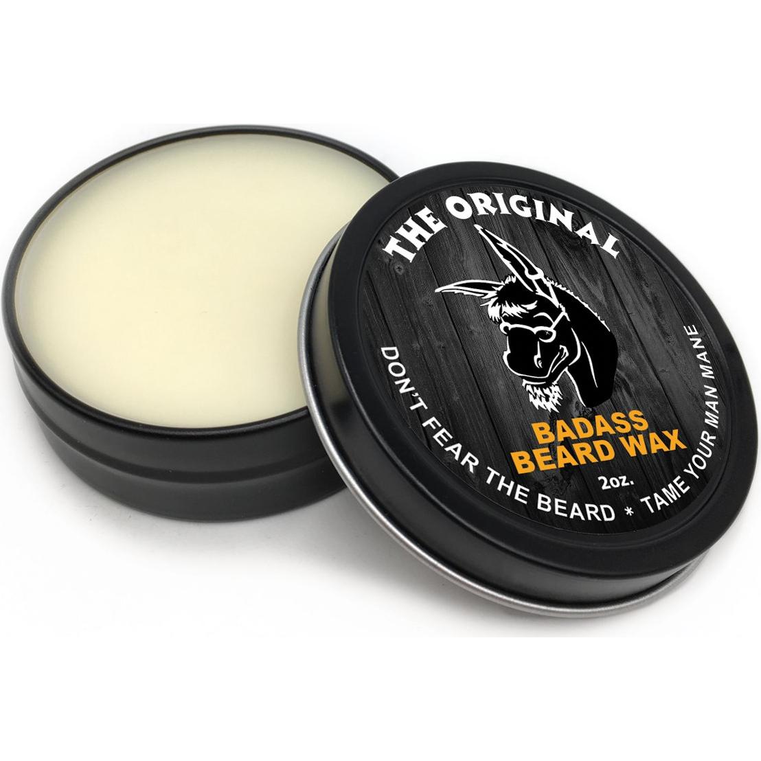 Cera para barba Badass Beard Care 56.7 g - Aroma original