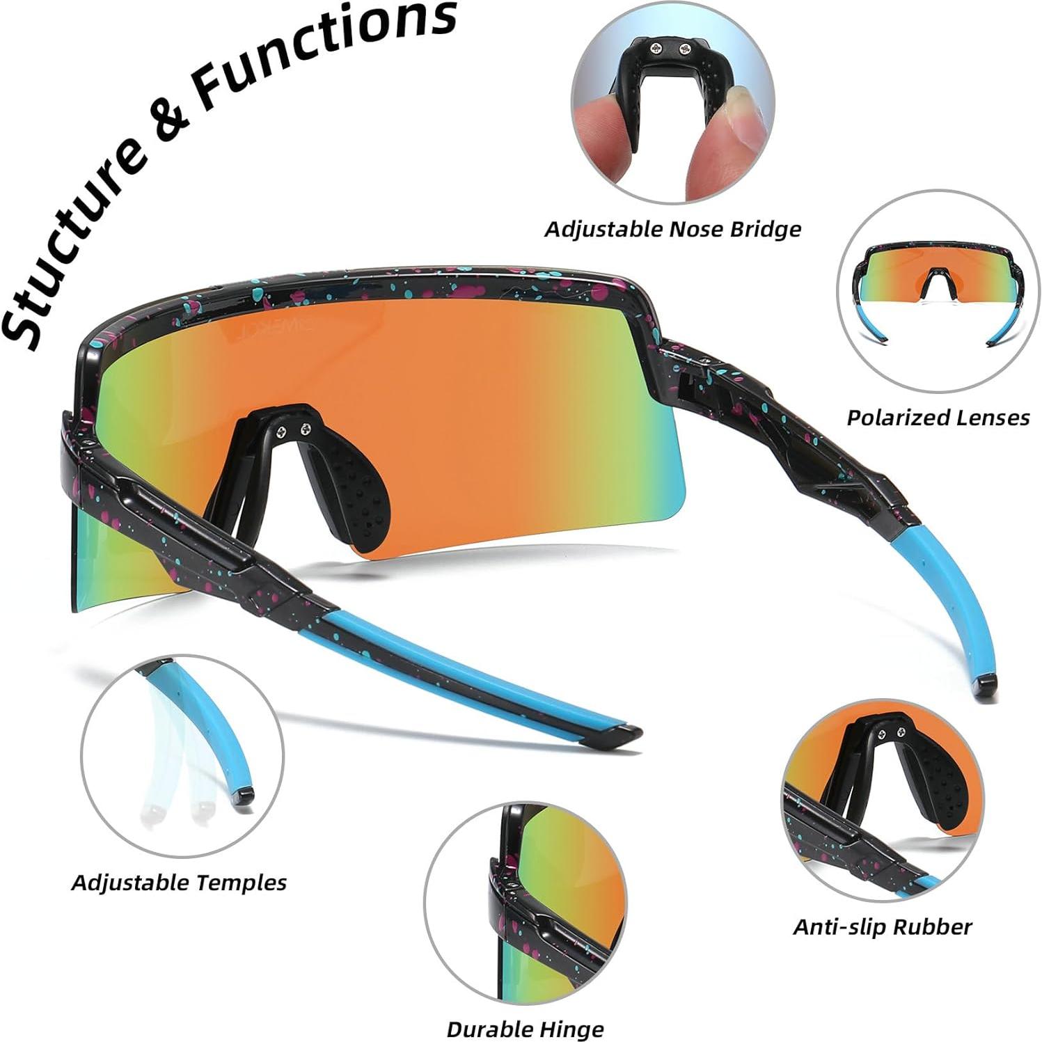 Gafas de Sol Polarizadas OMEKOL para Adultos UV400