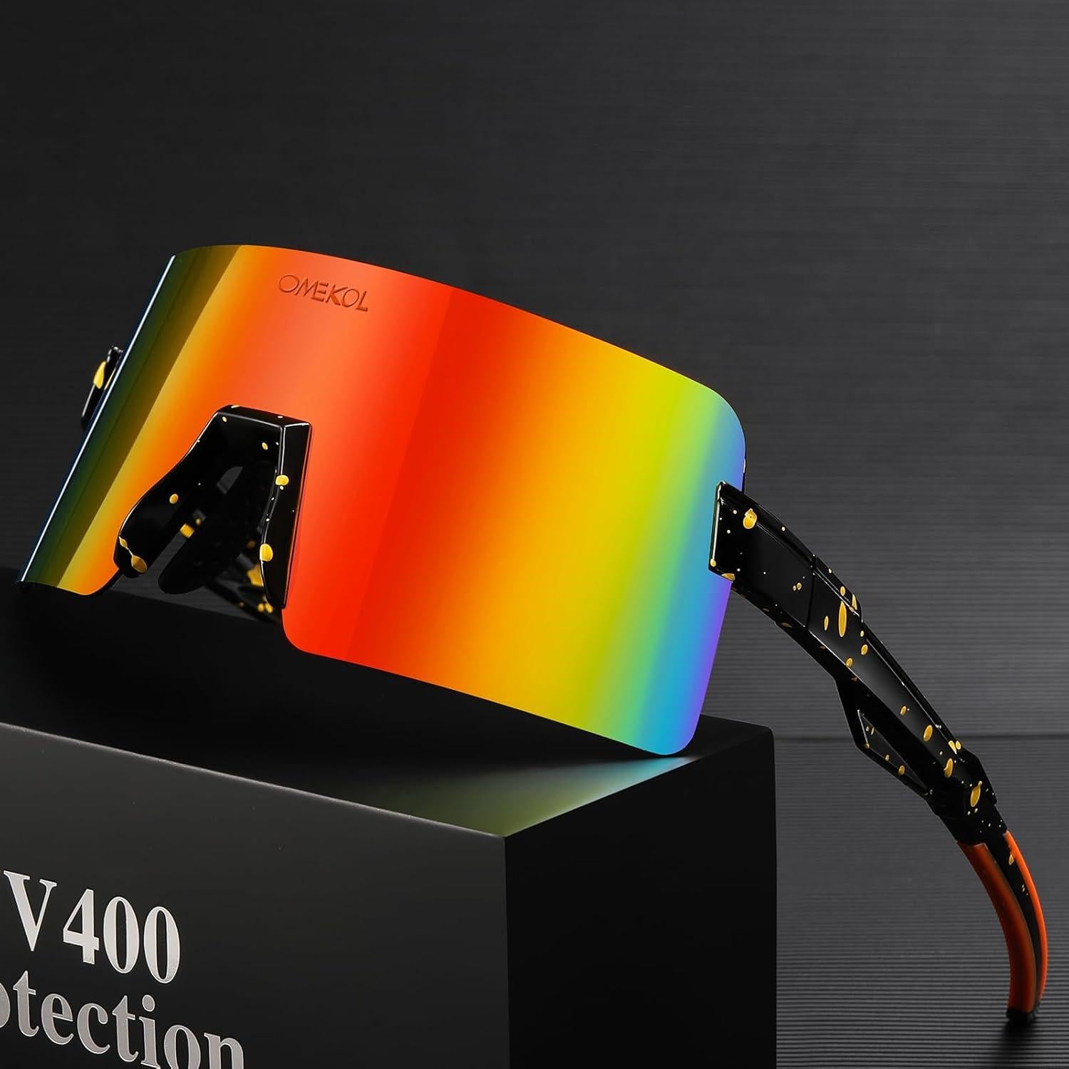 Gafas de Sol Polarizadas OMEKOL para Adultos y Jóvenes UV400