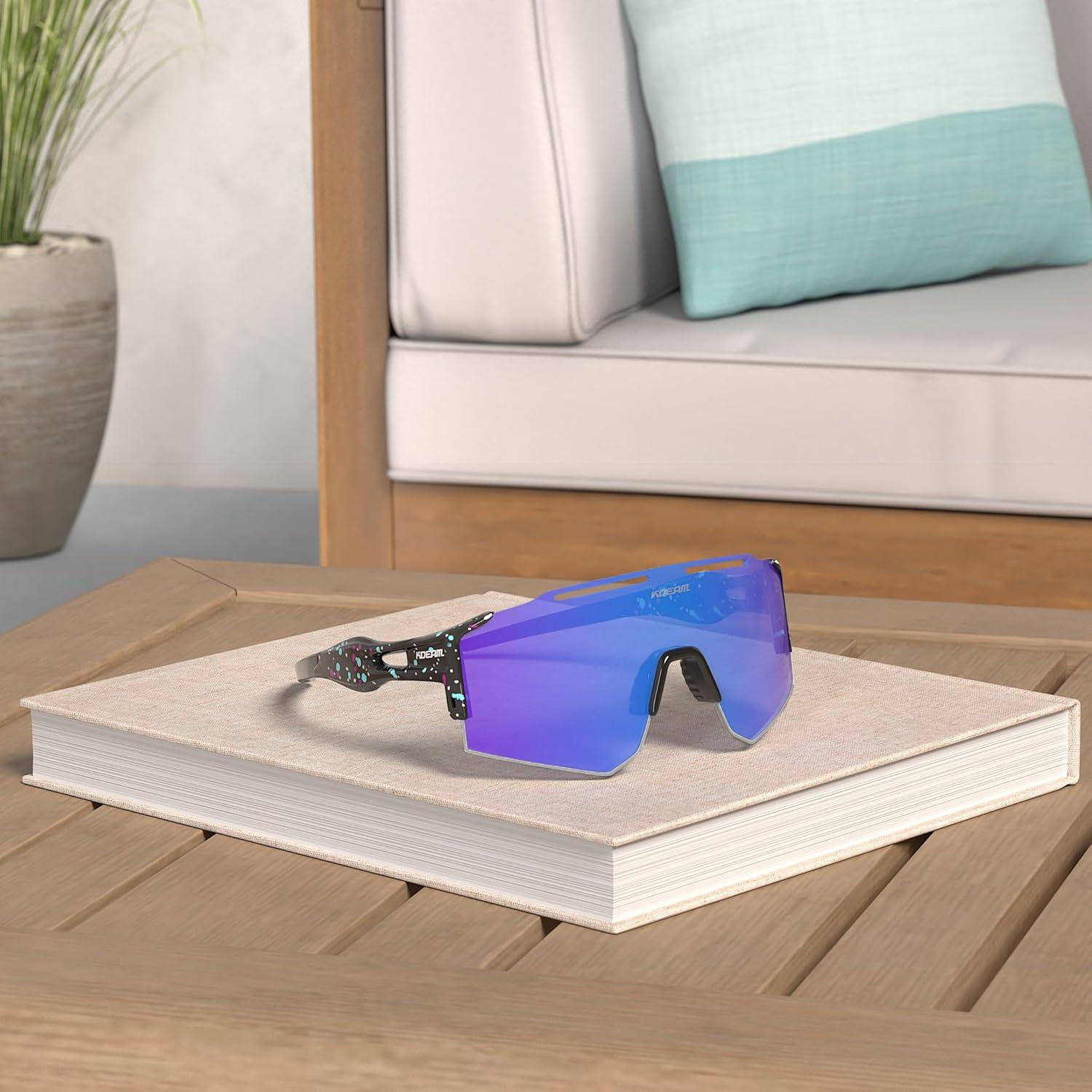 Gafas de sol polarizadas RINKUOLYO para ciclismo unisex