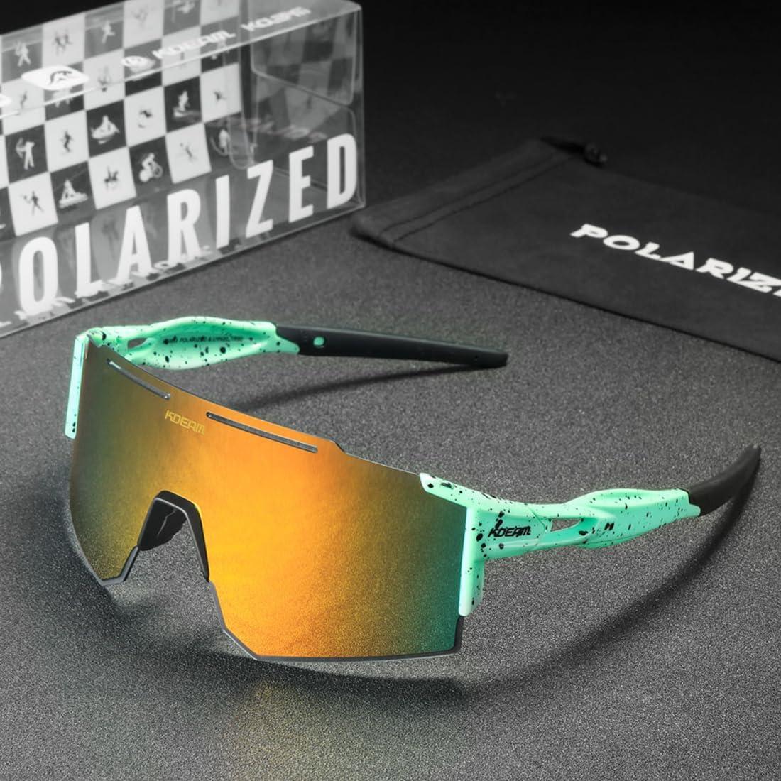 Gafas de sol deportivas RINKUOLYO UV400 unisex para ciclismo