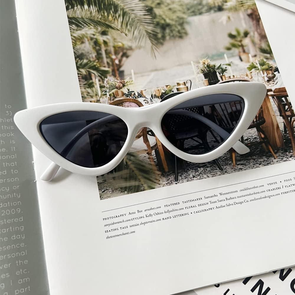 Gafas de sol OZPYKAE ojo de gato para mujeres blancas