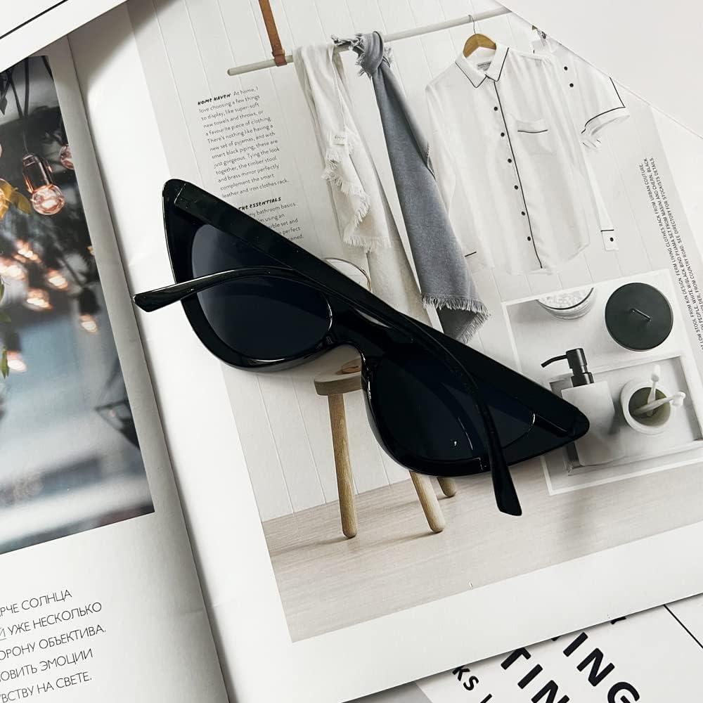 Gafas de Sol OZPYKAE Ojo de Gato Retro para Mujeres