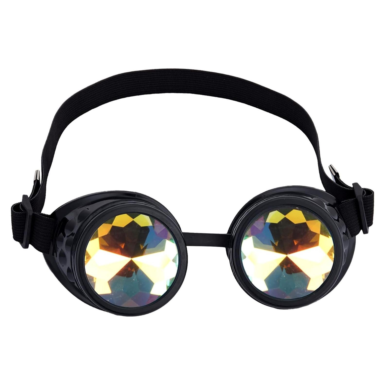 Gafas Steampunk Lelinta Kaleidoscopio Ajustables