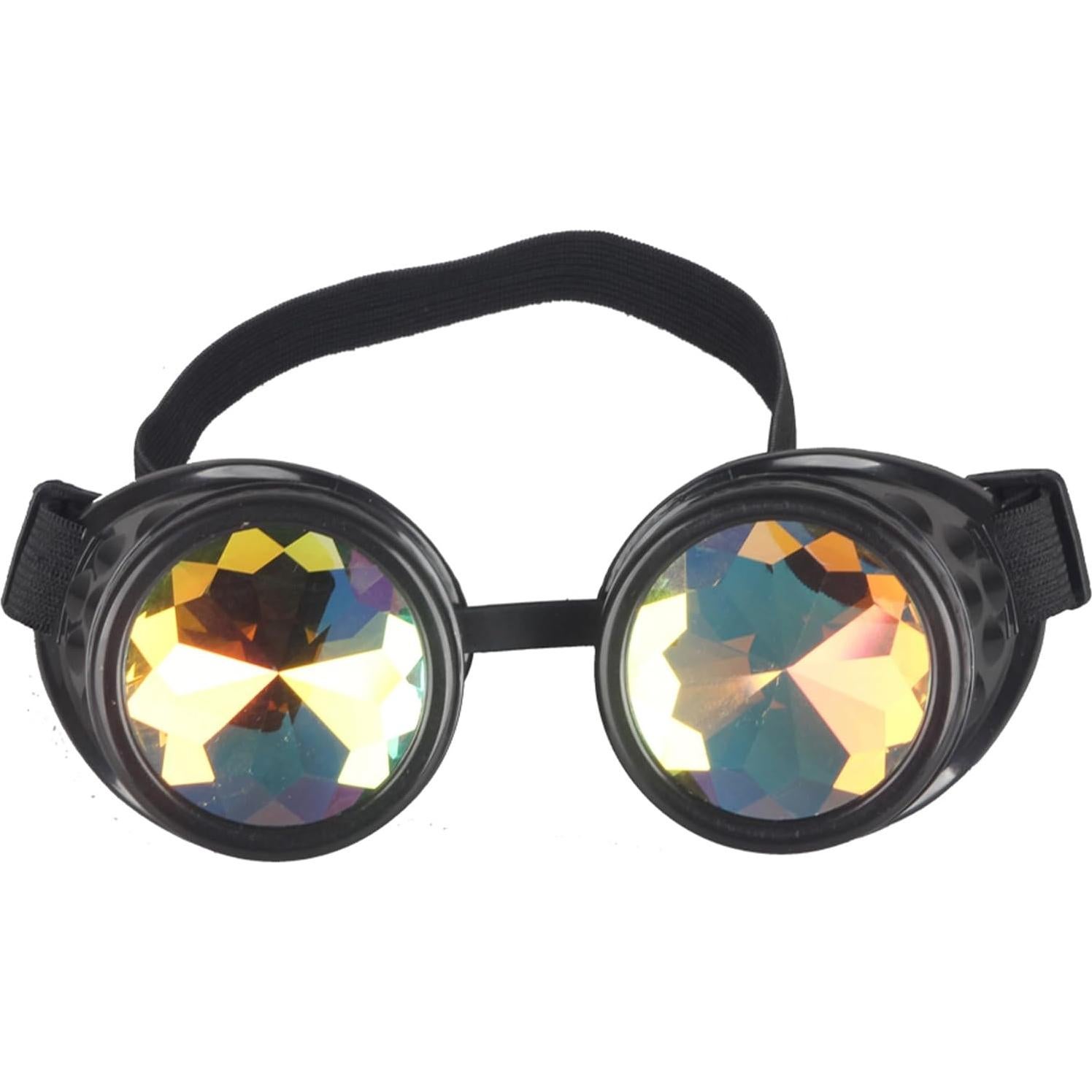 Gafas Steampunk Lelinta Kaleidoscopio Ajustables