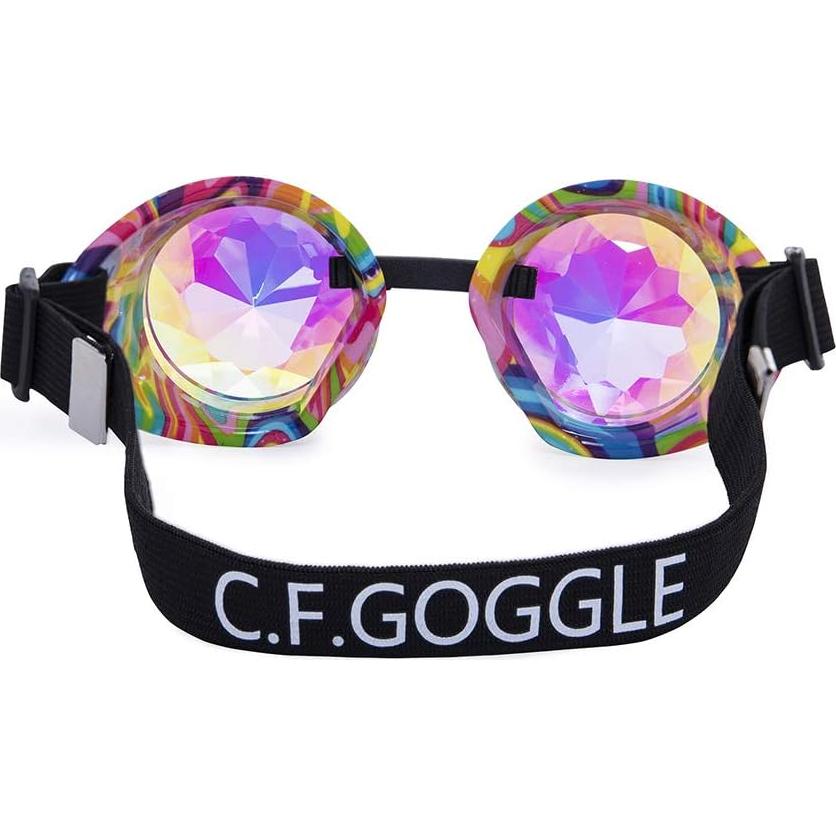 Gafas Steampunk Lelinta Kaleidoscopio Ajustables Multicolor