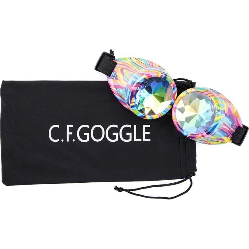 Gafas Steampunk Lelinta Kaleidoscopio Ajustables Multicolor