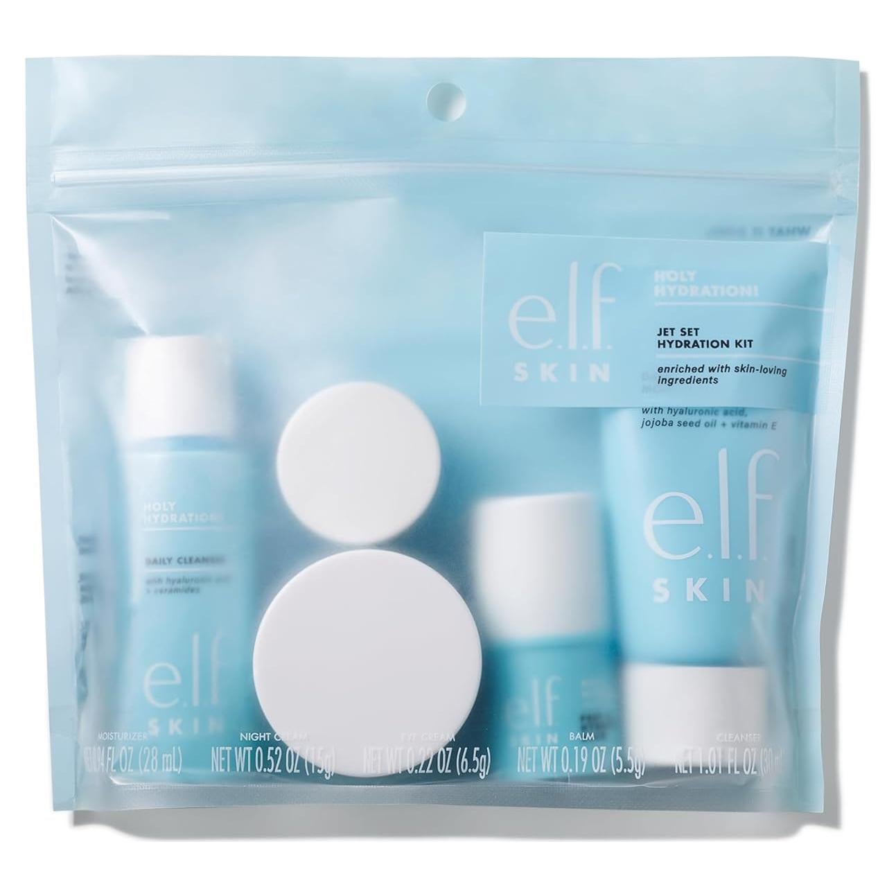 Kit de Hidratación de Viaje e.l.f. - Cuidado Facial Completo