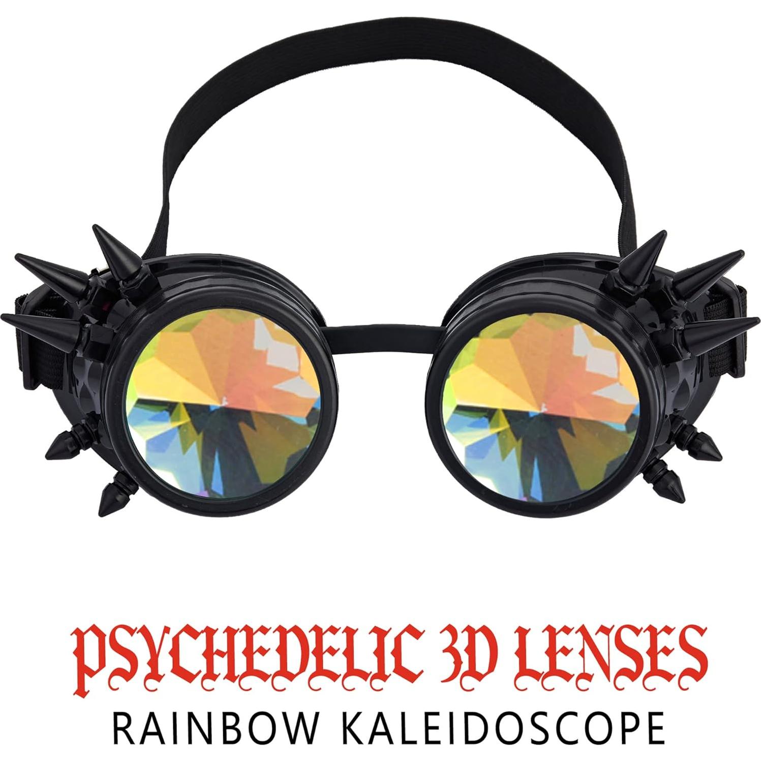 Gafas Steampunk Lelinta Ajustables para Cosplay y Fiesta