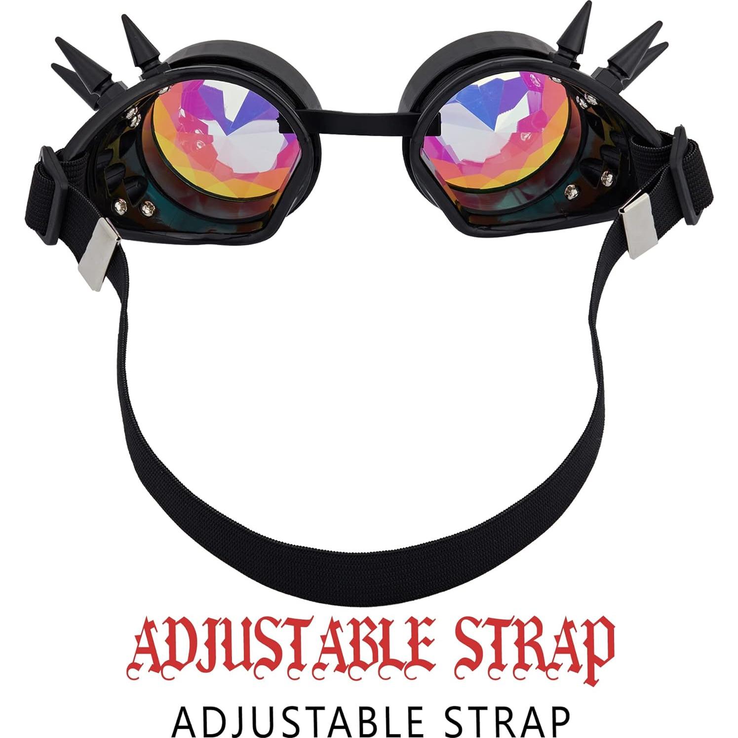 Gafas Steampunk Lelinta Ajustables para Cosplay y Fiesta