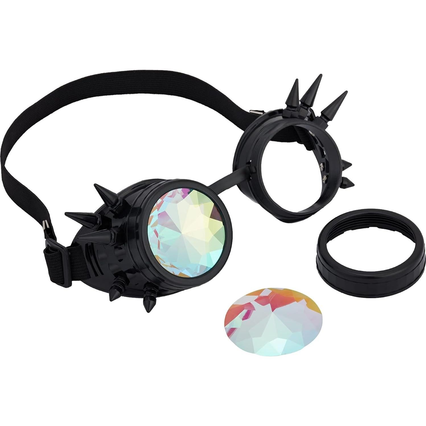 Gafas Steampunk Lelinta Ajustables para Cosplay y Fiesta