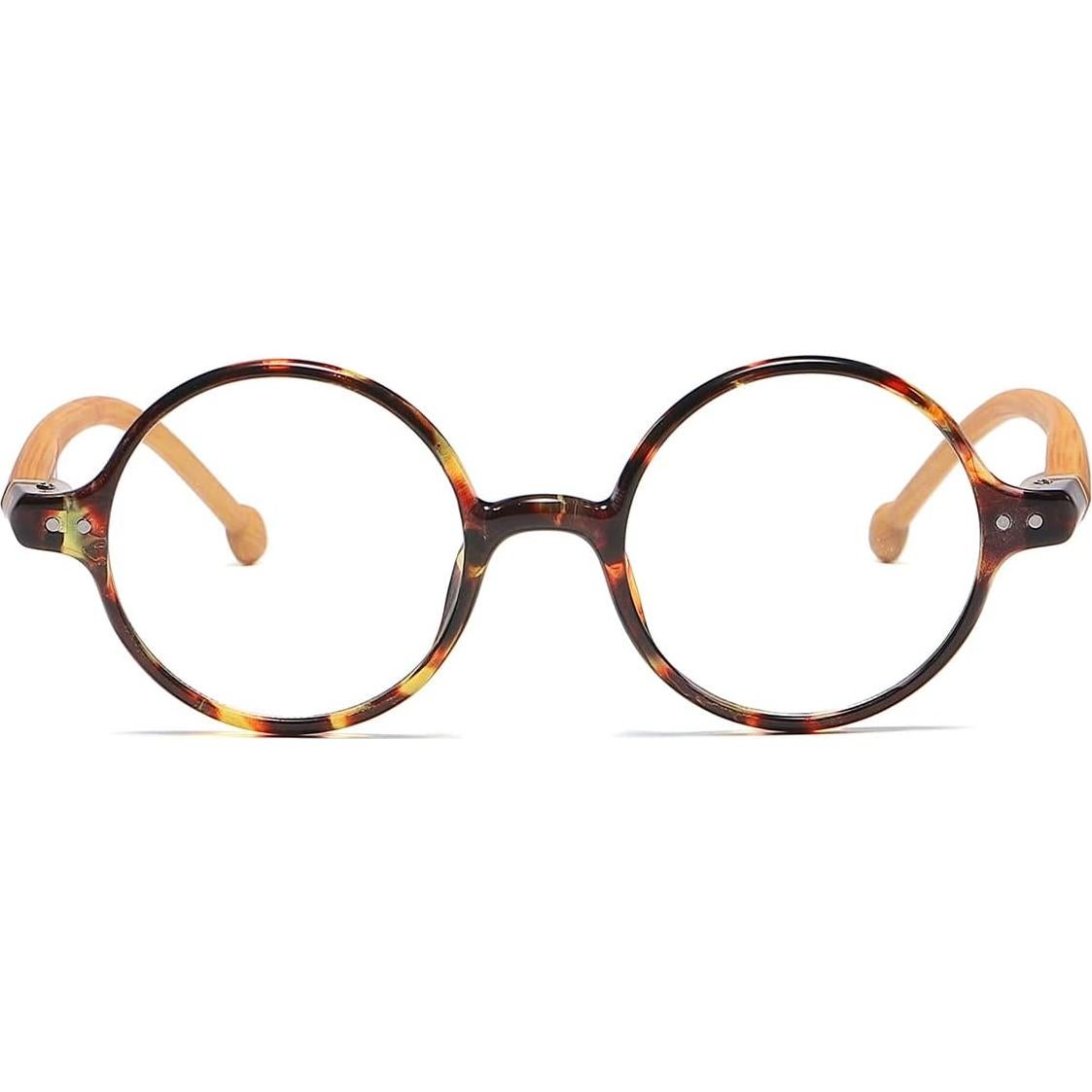 Gafas Retro Redondas JOVAKIT con Bloqueo Luz Azul Unisex