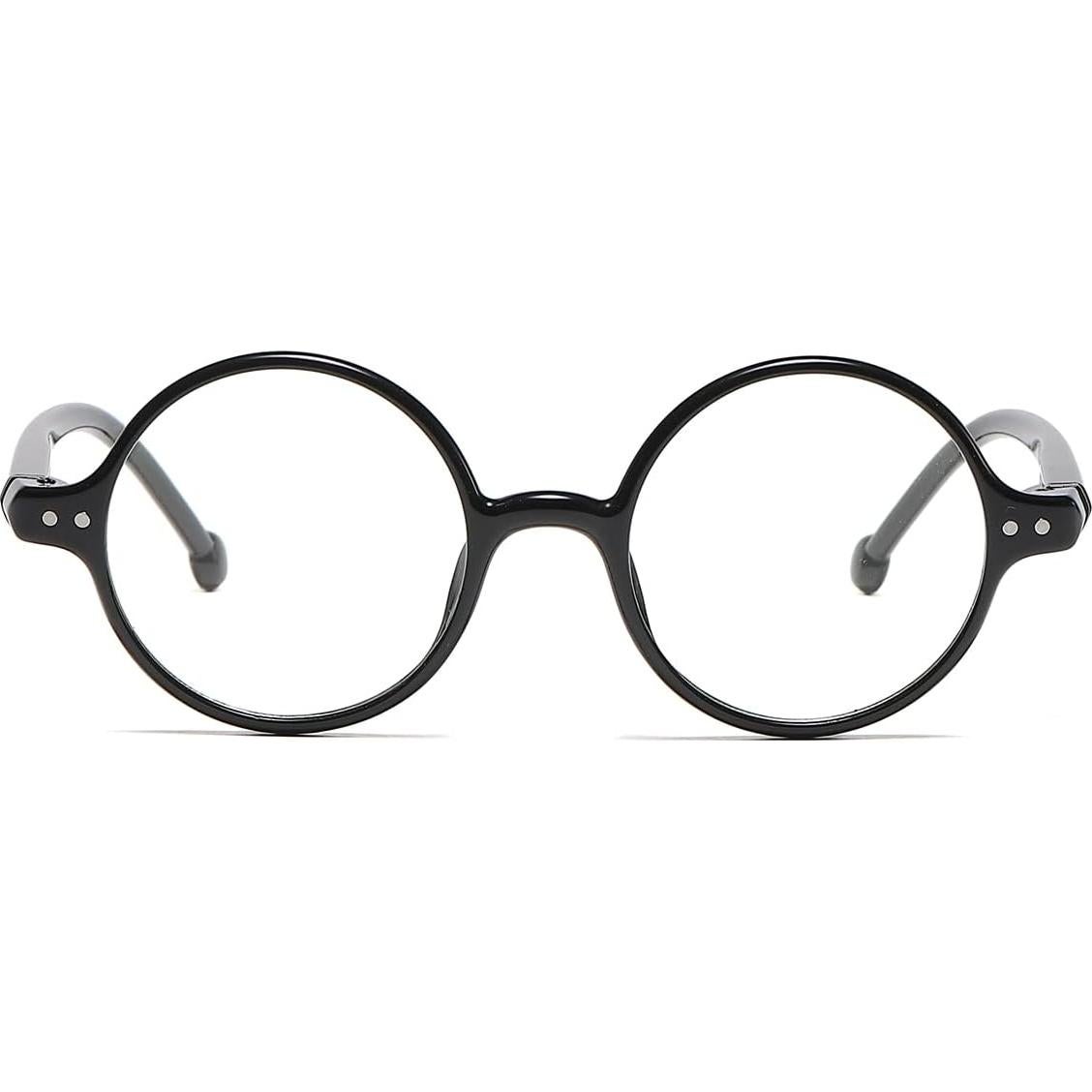 Gafas Retro Redondas JOVAKIT con Bloqueo Luz Azul Unisex