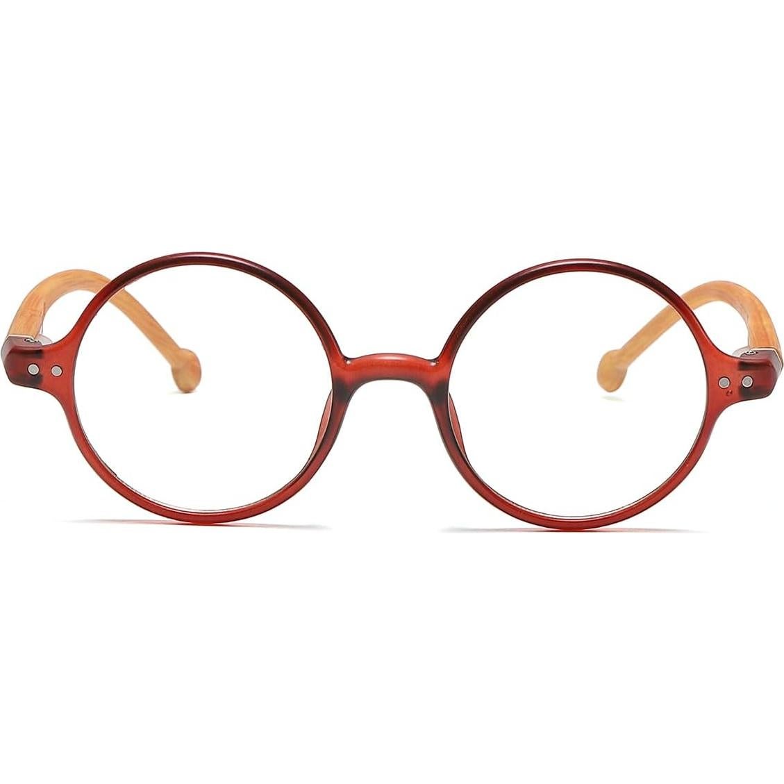 Gafas Retro Redondas JOVAKIT con Bloqueo Luz Azul Unisex