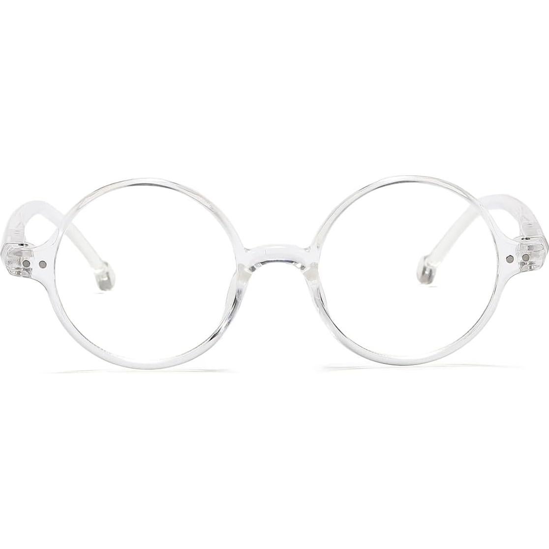 Gafas Retro Redondas JOVAKIT Bloqueo Luz Azul Unisex