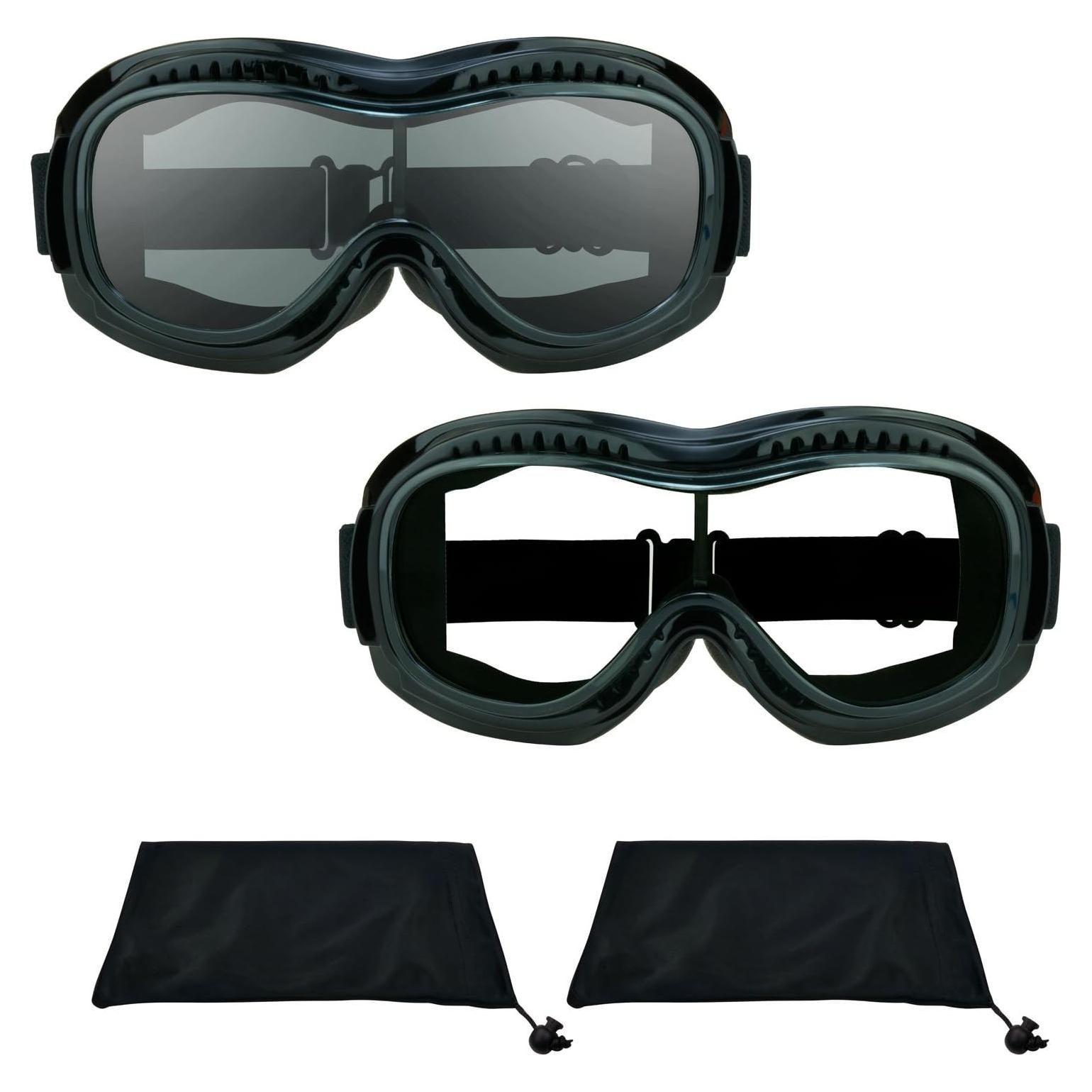 Gafas Bikershades Fit Over para Motocicleta y Ciclismo