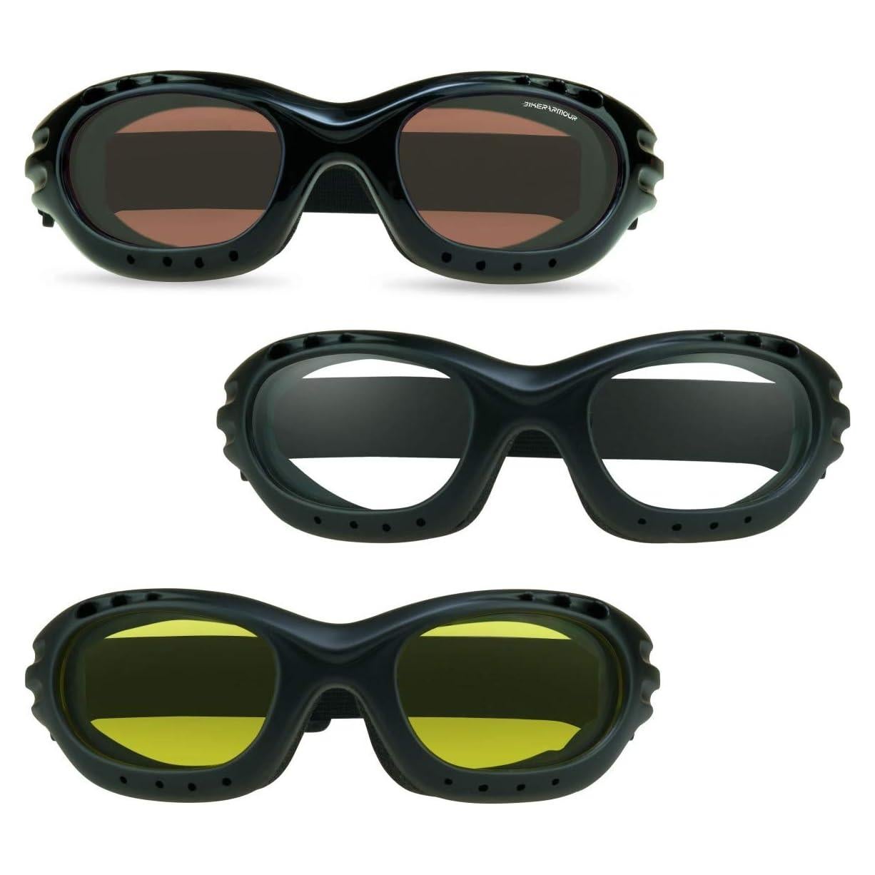 Gafas de seguridad Bikershades para motociclistas - Lentes polarizados