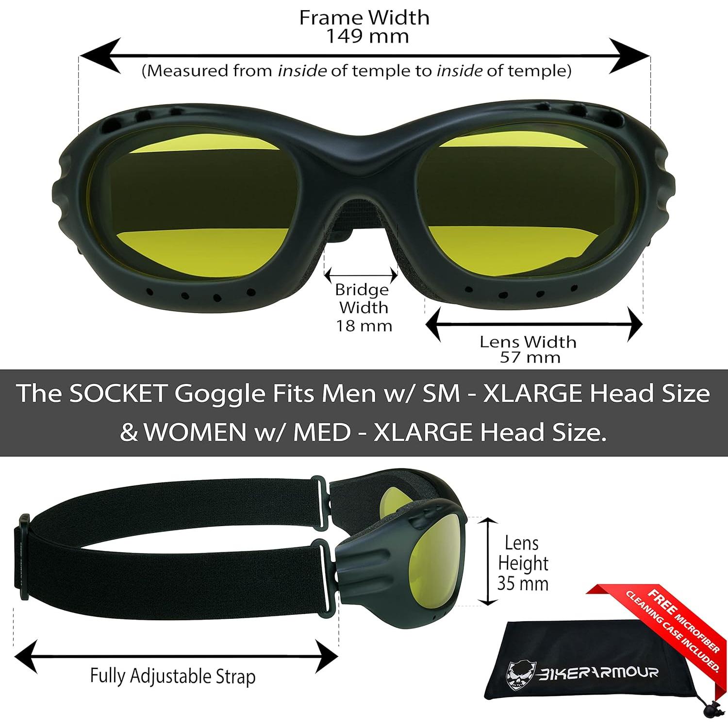 Gafas de seguridad Bikershades para motociclistas - Lentes polarizados