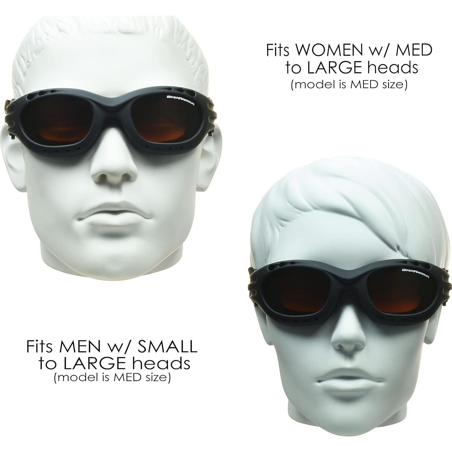 Gafas de seguridad Bikershades para motociclistas - Lentes polarizadas