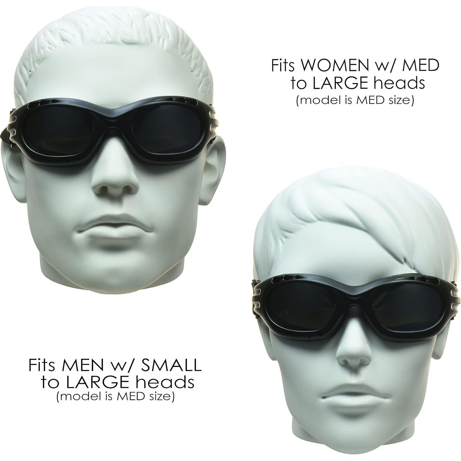 Gafas de seguridad Bikershades para motociclistas - Lentes polarizados