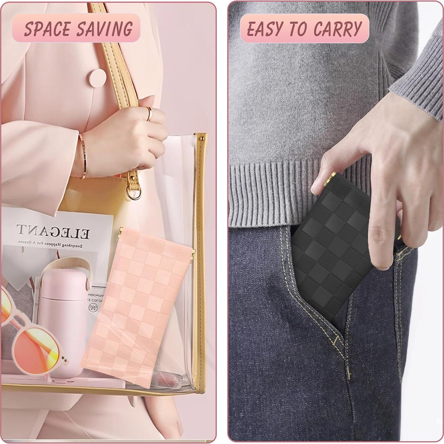 Estuche para Gafas Suave Negro - Bolsa de Viaje Universal