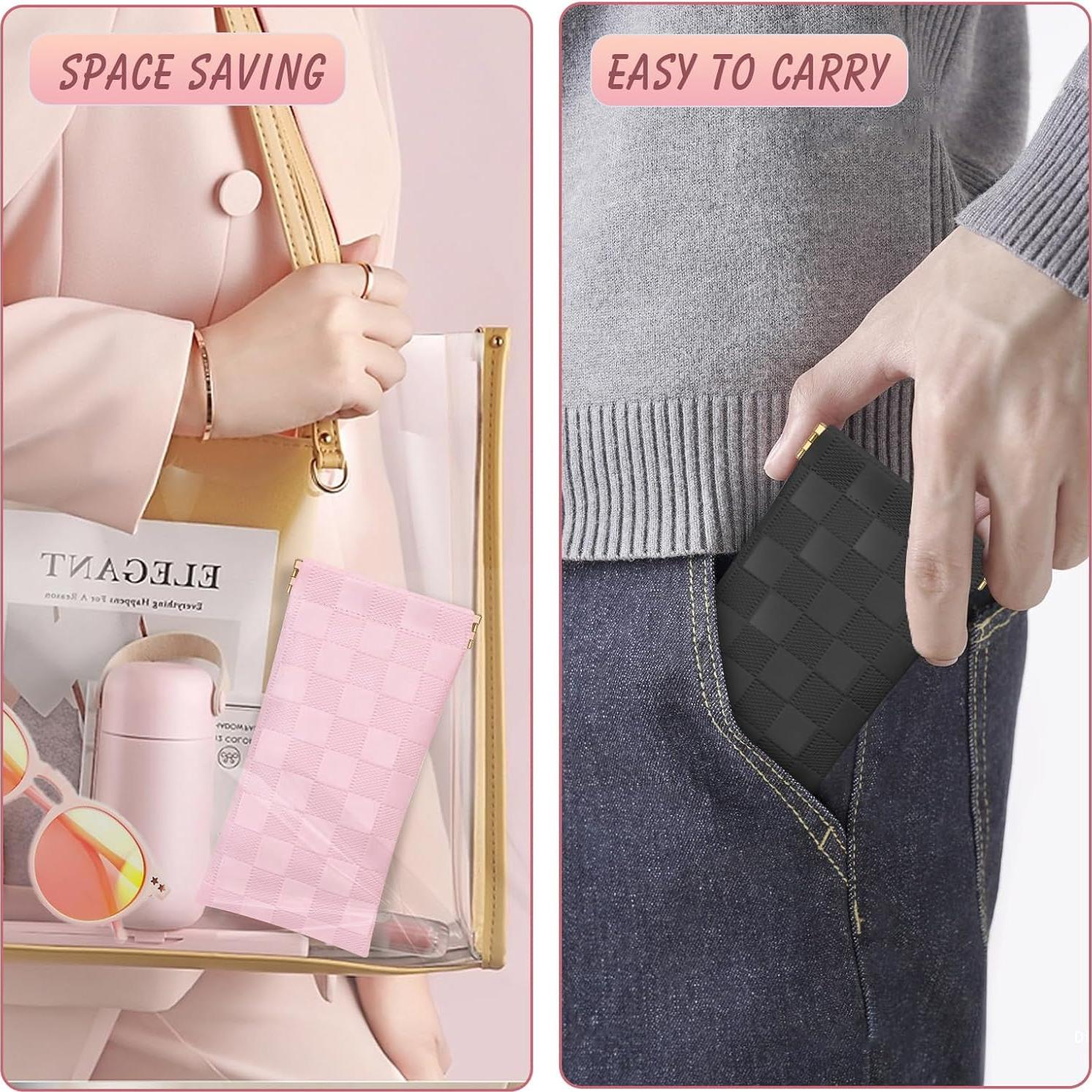 Estuche para Gafas Suave Rosa - Bolsa de Viaje Universal