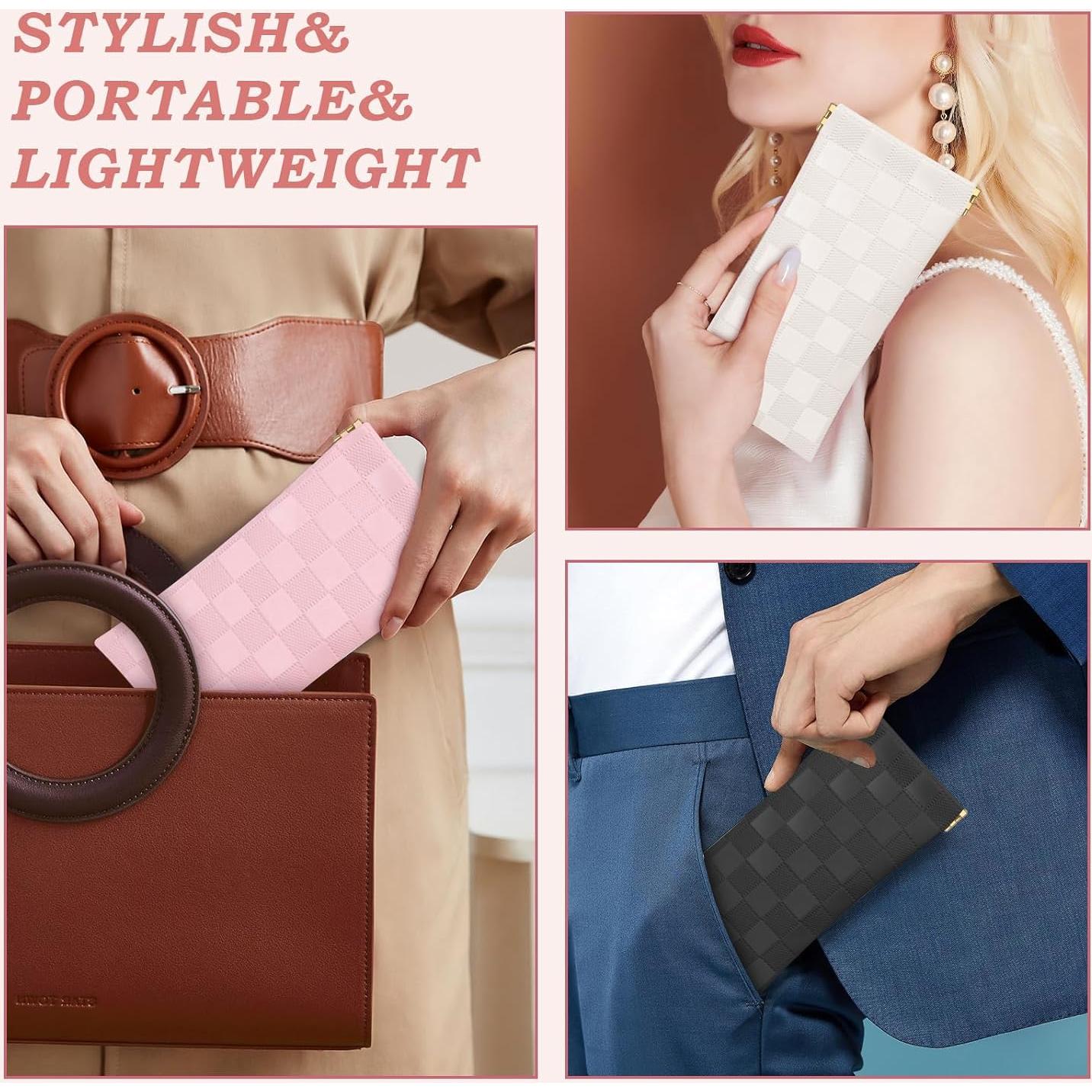 Estuche para Gafas Suave Rosa - Bolsa de Viaje Universal