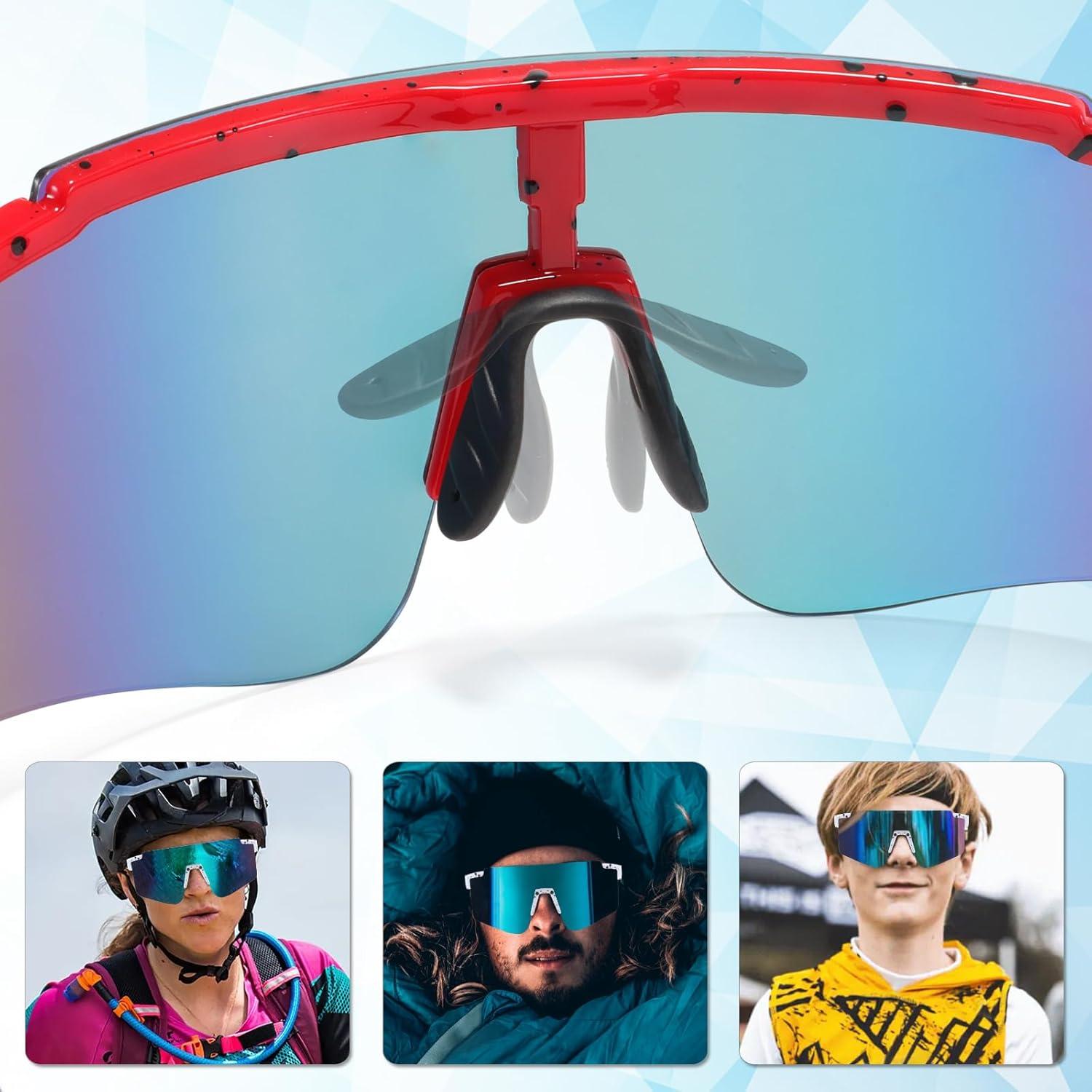Gafas de sol MALIDAK UV400 para ciclismo y deportes