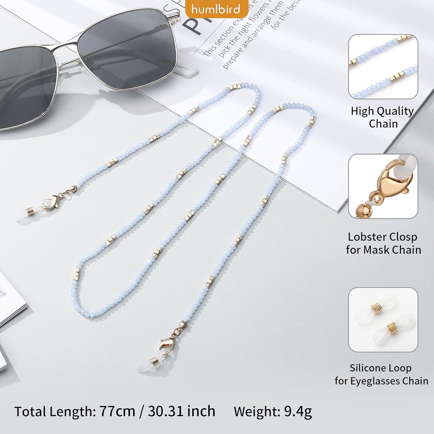 Cadena de Gafas Humlbird para Mujeres - Collar Elegante 77 cm