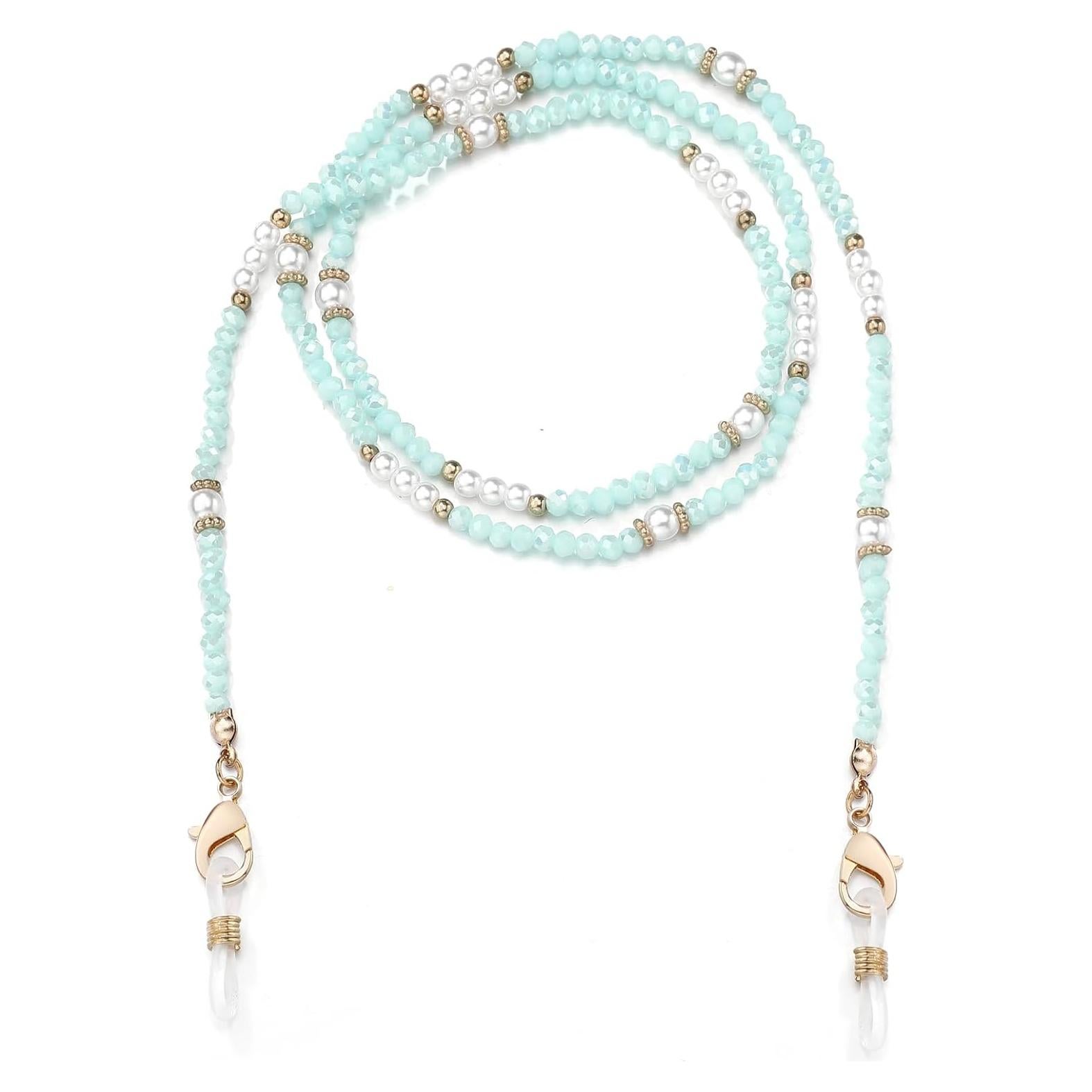 Cadena de Gafas Humlbird Azul para Mujeres 73 cm Ligera