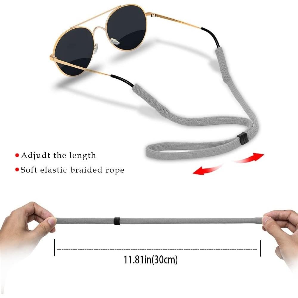 Correa Ajustable para Gafas 2 PCS - Nylon/Elastano