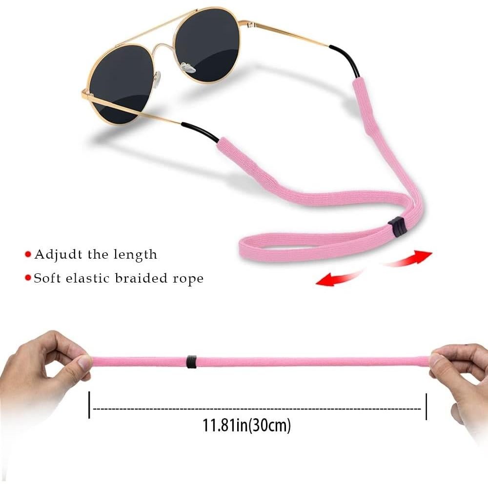 Correa Ajustable para Gafas 2 PCS Unisex 30 cm Antideslizante