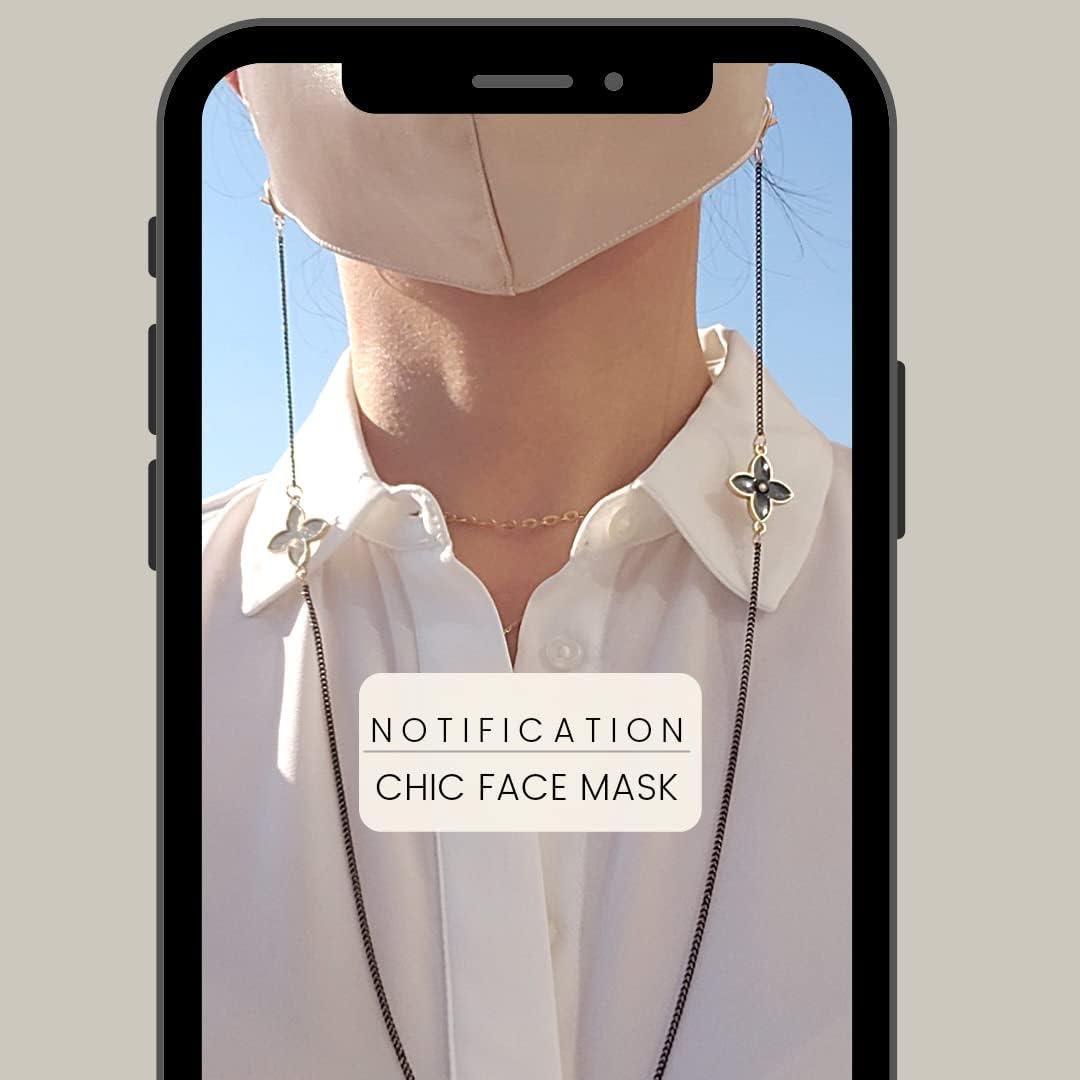 Cadena de Gafas y Máscara daOra Oro Plata Rosa Negro