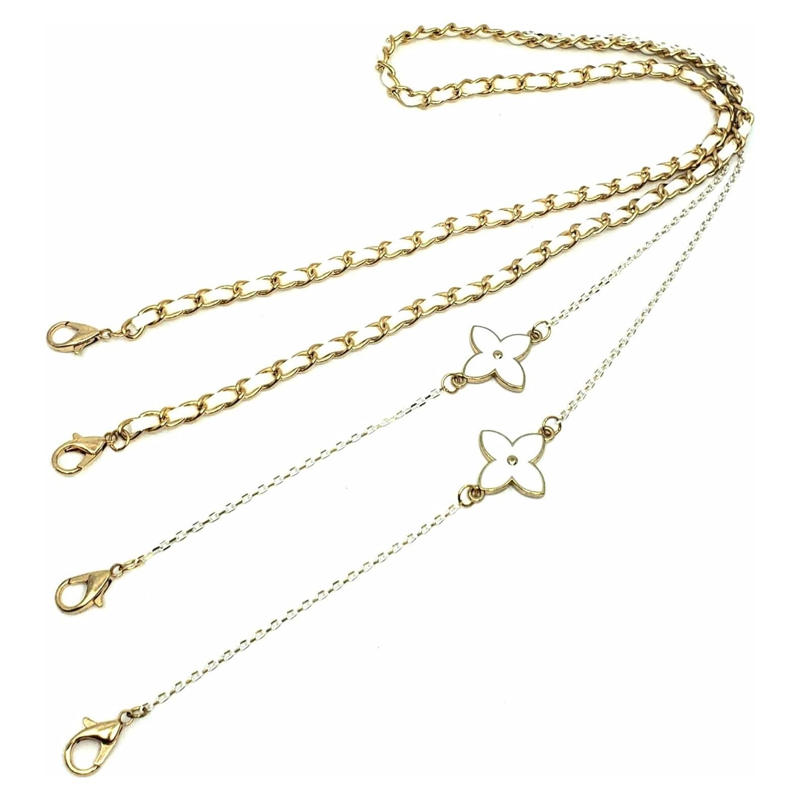 Cadena para Gafas y Más - daOra - 2 Pcs - Oro y Plata