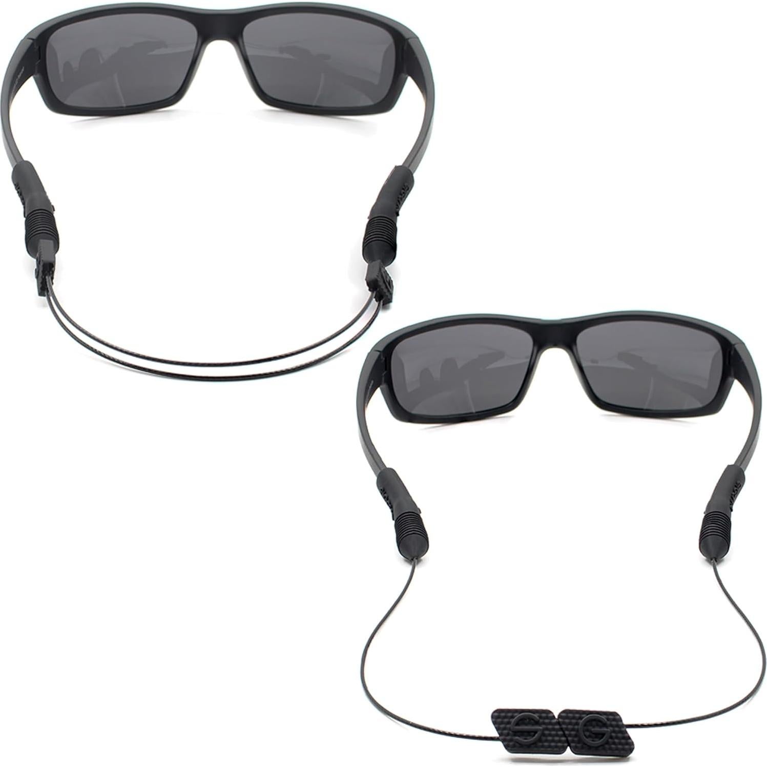 Funda para Gafas SIGONNA - Correa Ajustable 38 cm - Negro