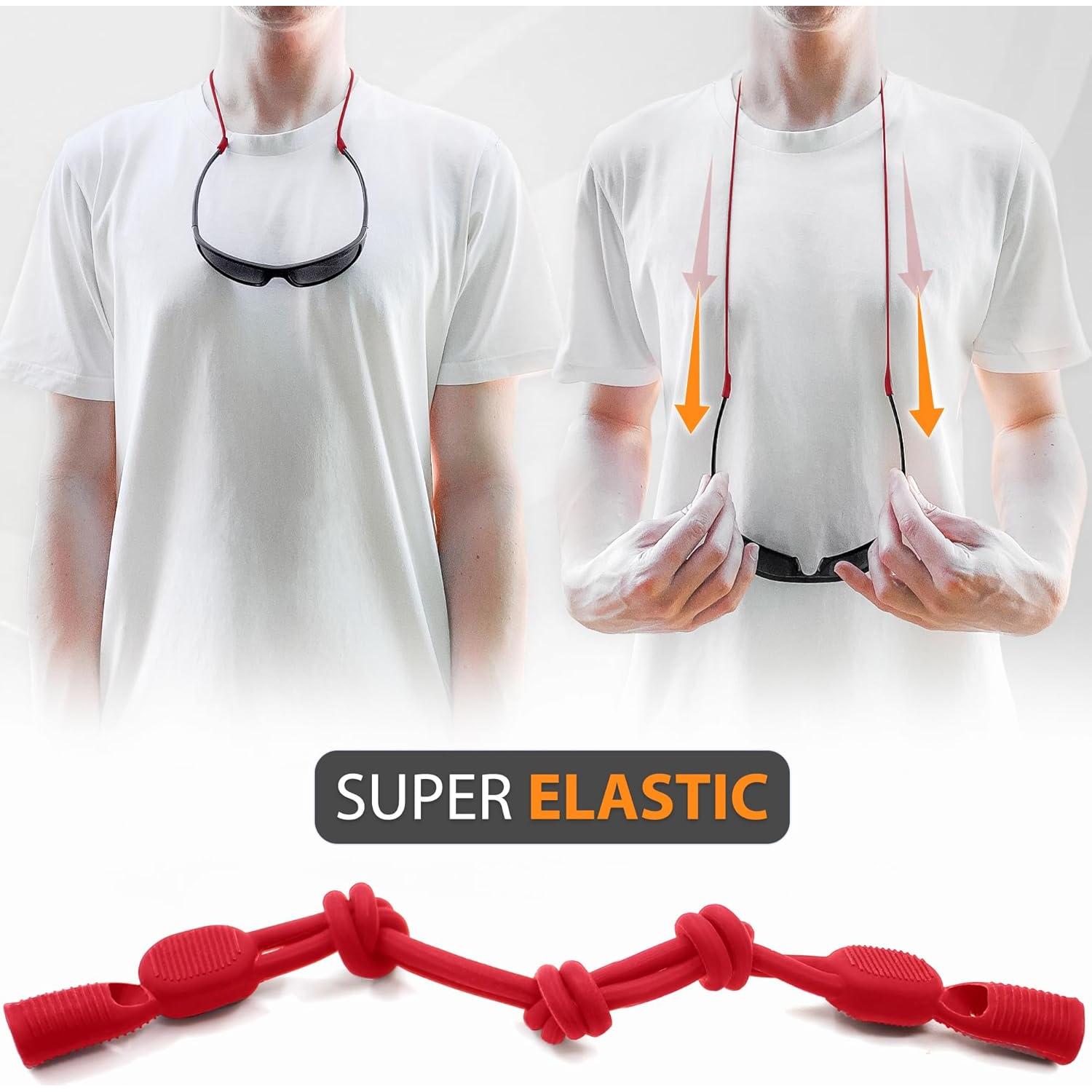 Soporte para Gafas SIGONNA - Cordón Ajustable de Silicona